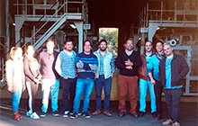 Estudiantes de Ingeniería en Informática de la UGD en Colonia Liebig  