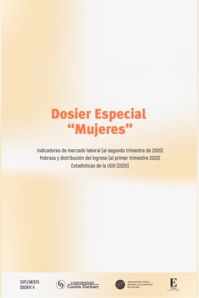 Dosier Especial “Mujeres” Nº 2  - Observatorio para el Desarrollo Económico de Misiones