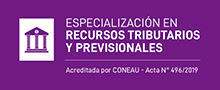 Especialización en Recursos Tributarios y Previsionales