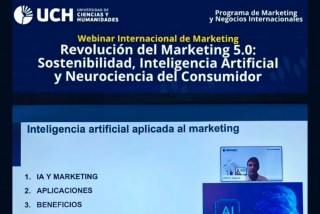 Docente de la UGD destaca en Webinar internacional sobre Marketing 5.0 y el rol ineludible de la IA