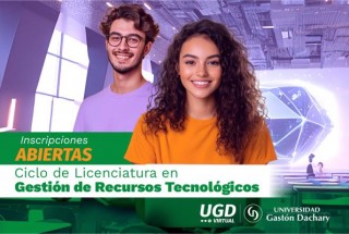 Ciclo de Licenciatura en Gestión de Recursos Tecnológicos: formación integral y 100% online