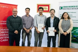 La UGD y la Cámara Misionera de Industriales Metalúrgicos firmaron un convenio de colaboración