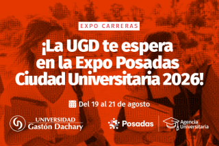 La UGD llega a la Expo Posadas Ciudad Universitaria 2026 con propuestas interactivas