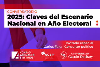 Charla abierta en la UGD: claves del escenario político nacional rumbo a las elecciones 2025