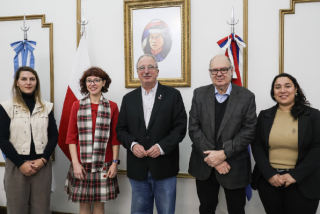 Autoridades de la UGD participaron de un encuentro institucional con la cónsul de Polonia y el gobernador de Misiones