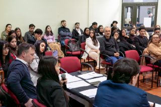 Estudiantes de Abogacía de la UGD participaron en un Juicio Simulado
