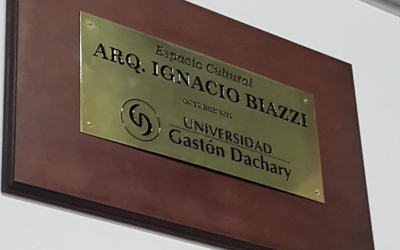 El Espacio de Arte del campus de la UGD lleva el nombre del Arq. Ignacio Biazzi