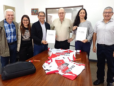 Convenio entre la UGD y Guaraní Antonio Franco: una alianza estratégica para la formación en salud deportiva