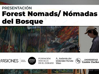 Presentan trabajo artístico de estudiante kazajo que investigó comunidades guaraníes en Misiones